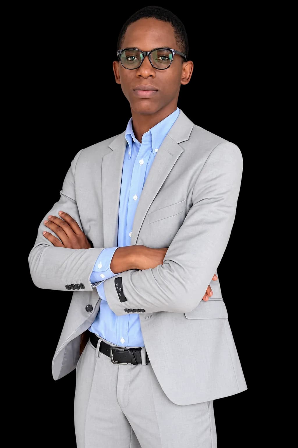 A professional portrait of Leonel Awouma