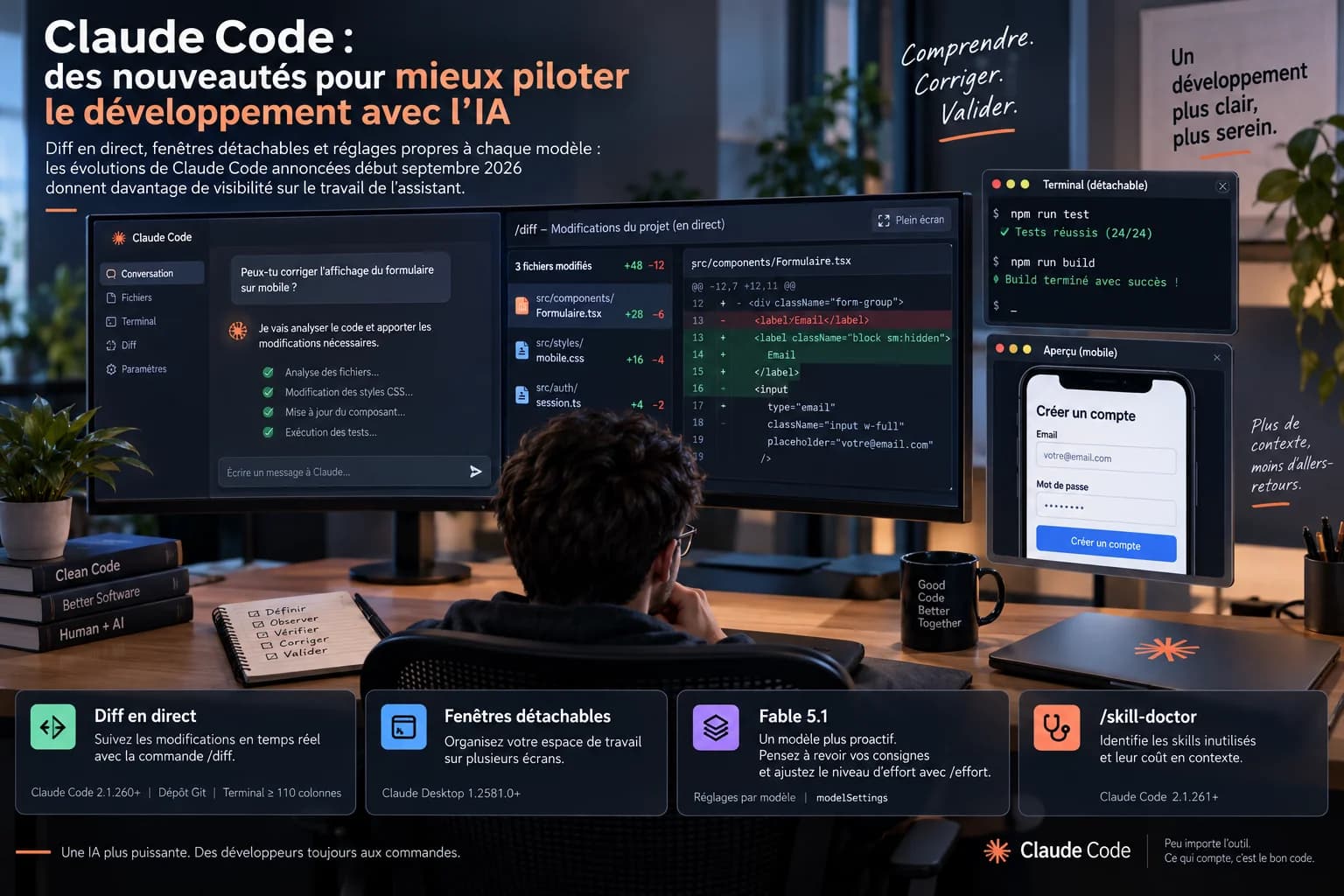 Quand l’IA se met à coder, le développeur apprend à garder le fil